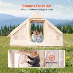 Inflatable 3-5 Person Camping Tent with Pump