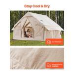Inflatable Tent for 3-12 Person Camping Adventure