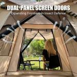 Inflatable Tent for 2-4 Campers, 51.67 sqft