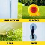 20 FT Inflatable Black Cube Party Tent