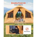 Inflatable Glamping Tent for 8-12 Campers