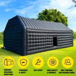 20 FT Inflatable Black Cube Party Tent