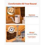 Inflatable Glamping Tent for 8-12 Campers