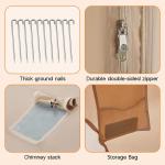 SPECRAFT Large Inflatable Camping Tent for 10-15 People