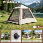 Easy Setup Inflatable Camping Tent for Glamping