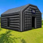 20 FT Inflatable Black Cube Party Tent