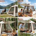 Easy Setup Inflatable Camping Tent for Glamping