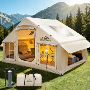 Skylight Inflatable Camping Tent for 4-6 People