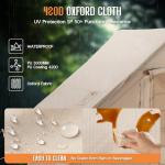 SPECRAFT Inflatable Camping Tent for 10-15 People