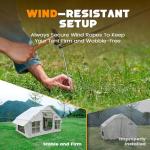 Skylight Inflatable Camping Tent for 4-6 People