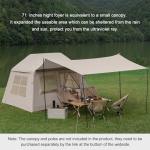 Inflatable Camping Tent for 3-4 People with Pump