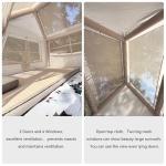 Inflatable Camping Tent for 3-4 People with Pump