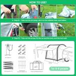 Inflatable SUV Tent for Easy Camping Setup
