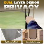 Skylight Inflatable Camping Tent for 4-6 People