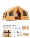 VEVOR Inflatable Camping Tent for 8-12 People