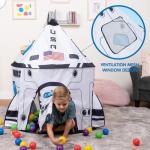 JOYIN Rocket Ship Play Tent for Kids
