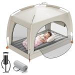 Inflatable Toddler Travel Bed with Tent