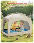 Inflatable Toddler Travel Bed with Tent