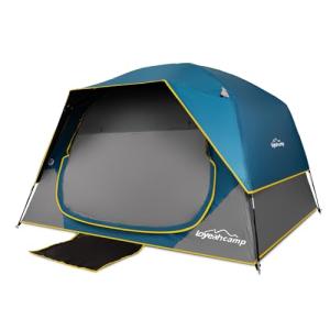 4-Person Waterproof Blackout Family Camping Tent