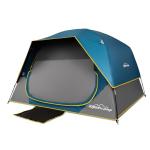 4-Person Waterproof Blackout Family Camping Tent