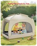 Inflatable Toddler Travel Bed with Tent