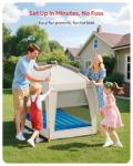 Inflatable Toddler Travel Bed with Tent