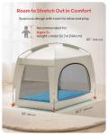 Inflatable Toddler Travel Bed with Tent