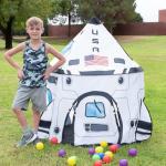 JOYIN Rocket Ship Play Tent for Kids