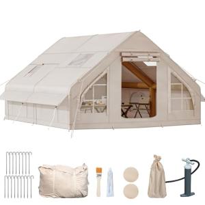YITAHOME 13FT Inflatable Camping Tent for 8 People