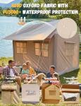 Spacious Inflatable Glamping Tent for 6-8 People