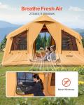 VEVOR Inflatable Camping Tent for 8-12 People