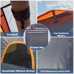 Easy Setup Inflatable Tent for 2-4 Campers