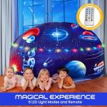 W&O Galactic Aerodome Inflatable Space Fort for Kids