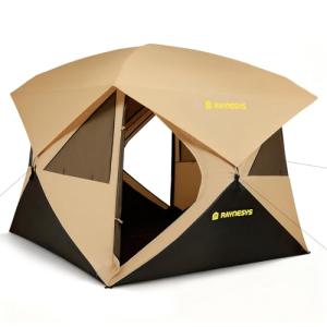 4-Person Instant Setup Camping Tent with Rainfly
