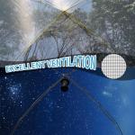 4-Person Waterproof Blackout Family Camping Tent