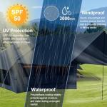 Inflatable Camping Tent with Stove Jack and Pump