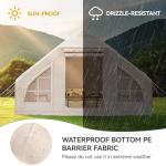 YITAHOME 13FT Inflatable Camping Tent for 8 People