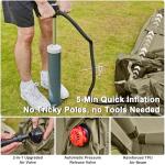 Easy Inflate 4-6 Person Waterproof Camping Tent