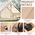 Spacious Inflatable Camping Tent for Family Adventures