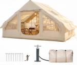 Aoxun Instant Setup Inflatable Camping Tent for 8