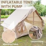 Spacious Inflatable Camping Tent for Family Adventures