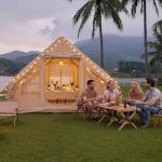 Aoxun Instant Setup Inflatable Camping Tent for 8