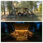 Night Cat 8-Person Inflatable Waterproof Tent