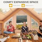 DWVO 13FT x 10FT Inflatable Tent for Camping