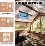 Inflatable Camping Tent for 6-8 People, Easy Setup