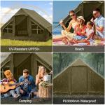 Easy Inflate 4-6 Person Waterproof Camping Tent