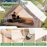 Inflatable 4-6 Person Family Camping Tent