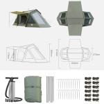 Night Cat 8-Person Inflatable Waterproof Tent