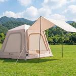 Inflatable Waterproof Tent with Large Canopy