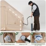 Aoxun Instant Setup Inflatable Camping Tent for 8